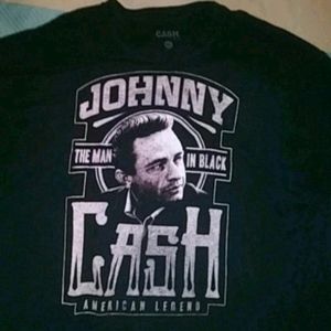 Black Johnny Cash tshirt